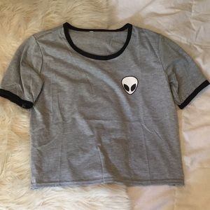 Alien Crop Top